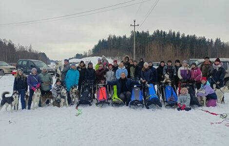 Массовый заезд